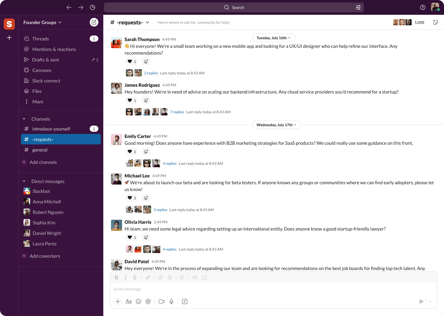 Slack Screenshot